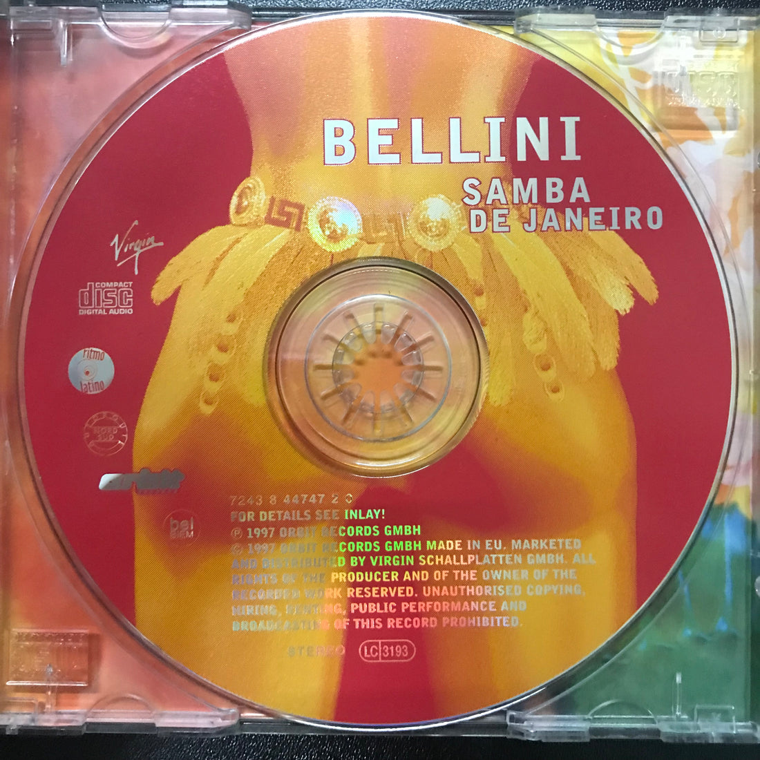ซีดี Bellini - Samba De Janeiro CD VG+