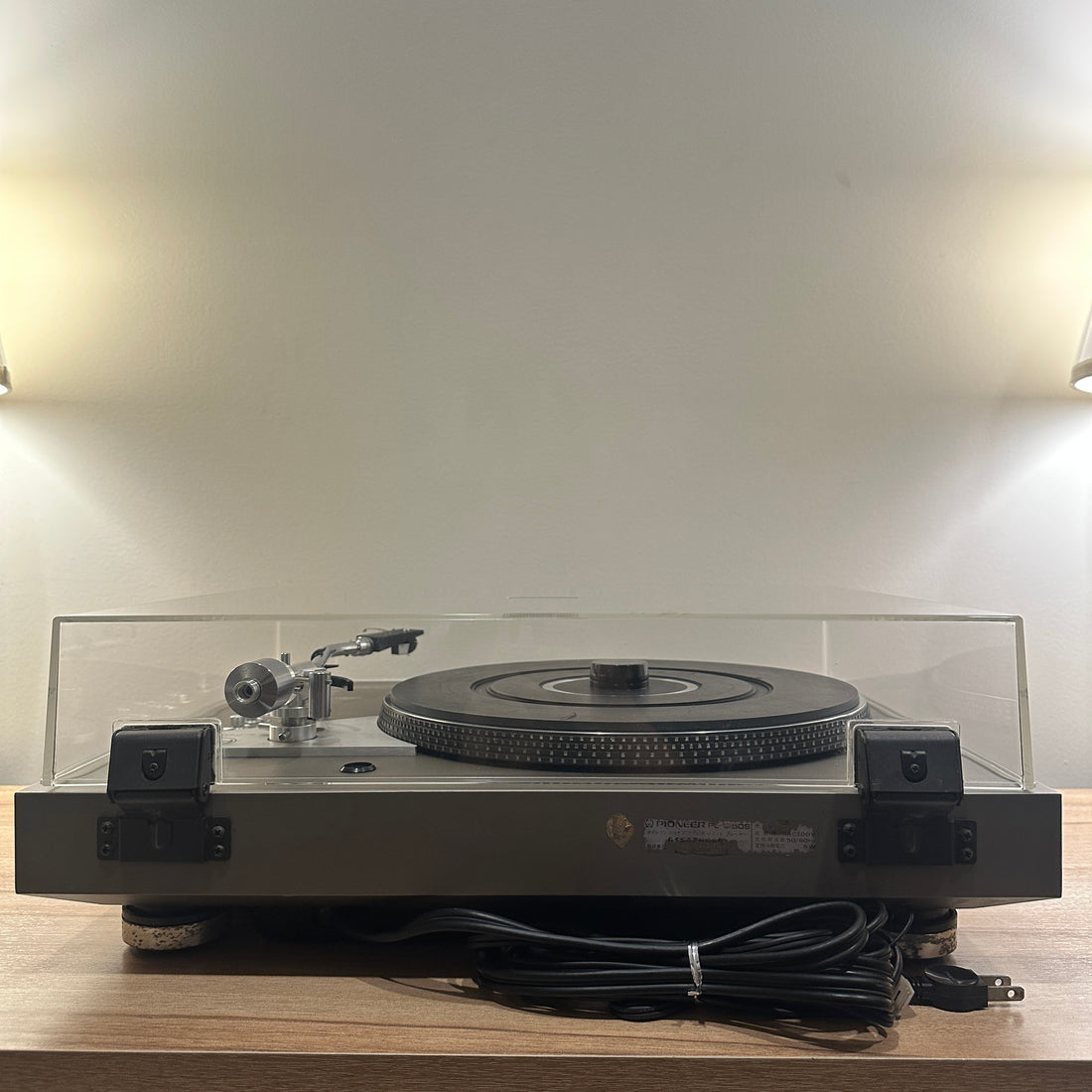 เครื่องเล่นแผ่นเสียง Pioneer PL-1250S Manual Direct Drive Turntable (220V)