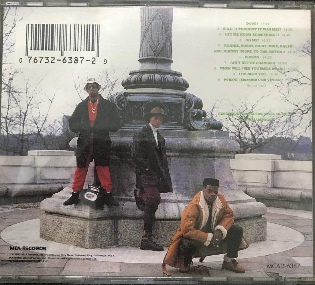 ซีดี Bell Biv Devoe - Poison CD VG+