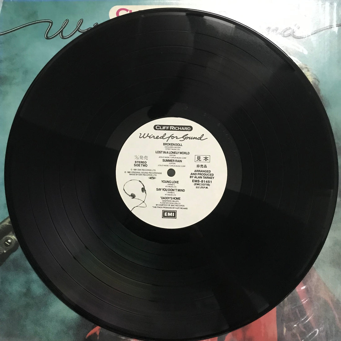แผ่นเสียง Cliff Richard - Wired For Sound Vinyl VG+