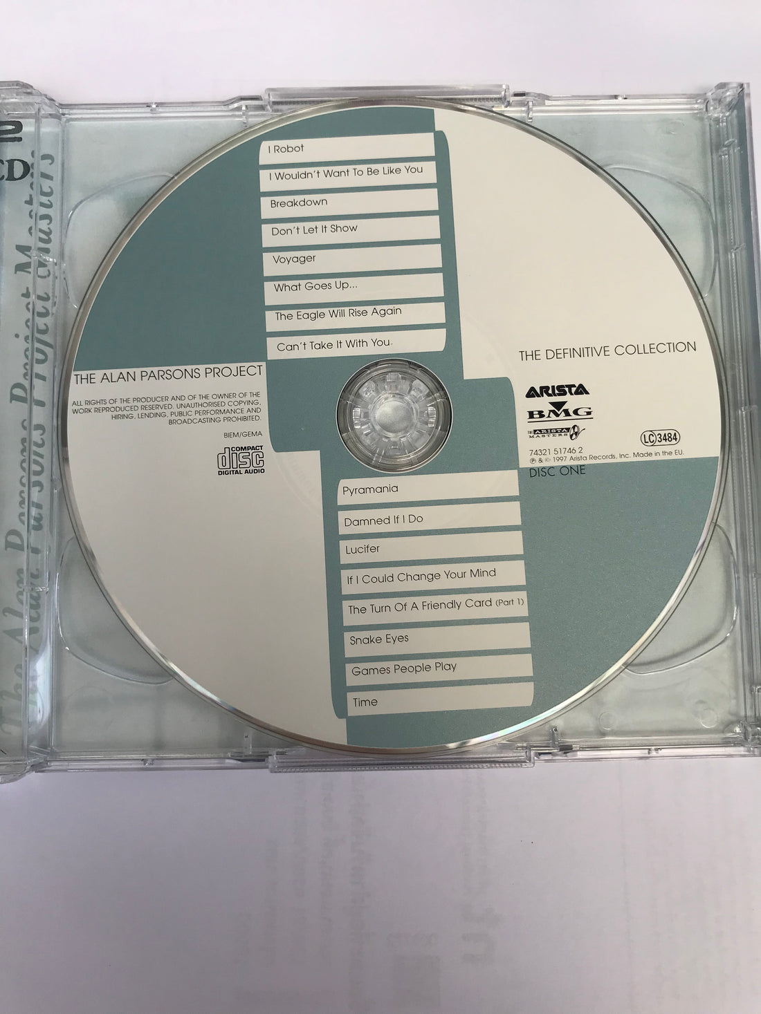 ซีดี The Alan Parsons Project - The Definitive Collection CD NM or M-