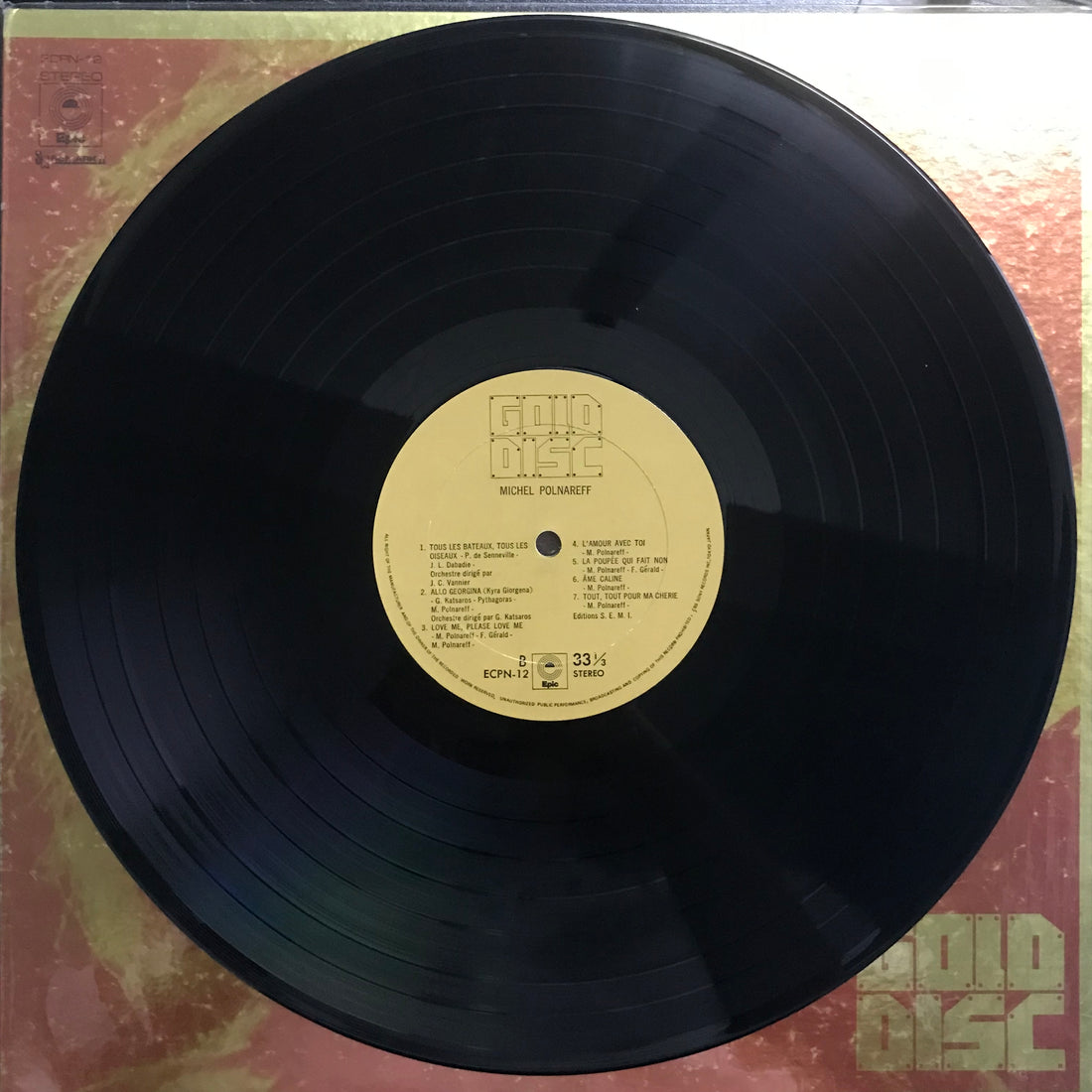 แผ่นเสียง Michel Polnareff - Gold Disc Vinyl VG+