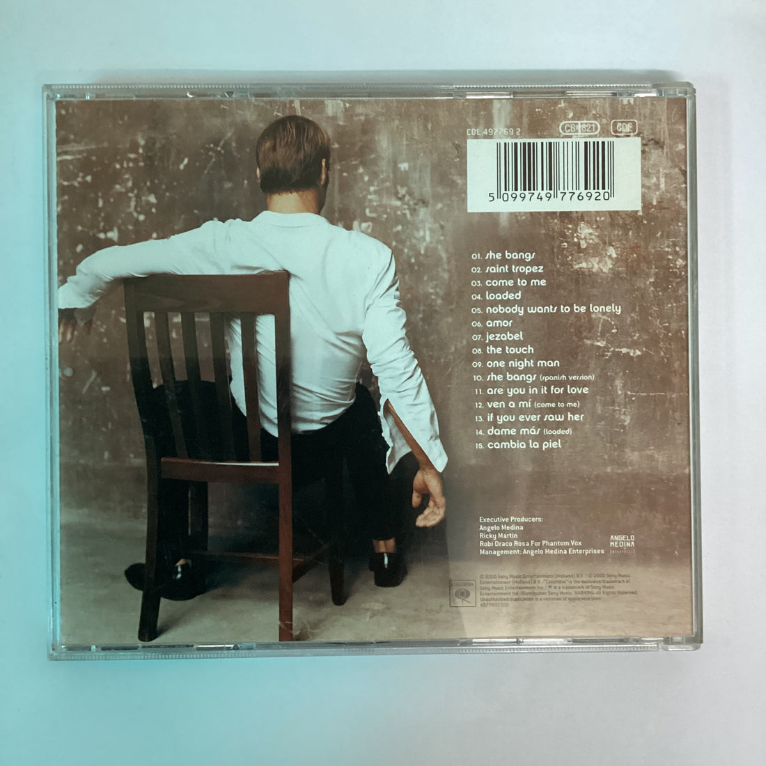 ซีดี Ricky Martin - Sound Loaded CD VG+