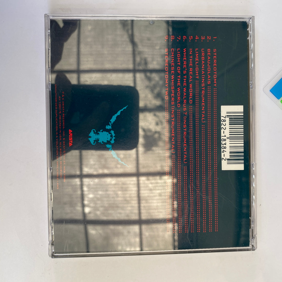 ซีดี The Alan Parsons Project - Stereotomy CD VG+