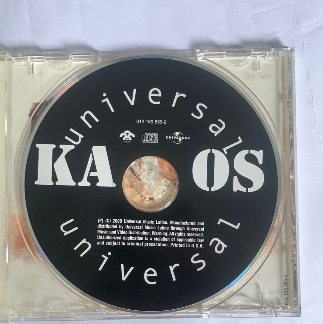 ซีดี Kaos - Universal CD VG+