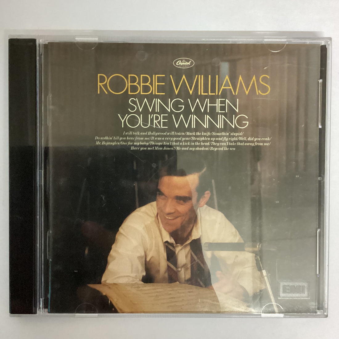 ซีดี Robbie Williams - Swing When You're Winning CD VG+