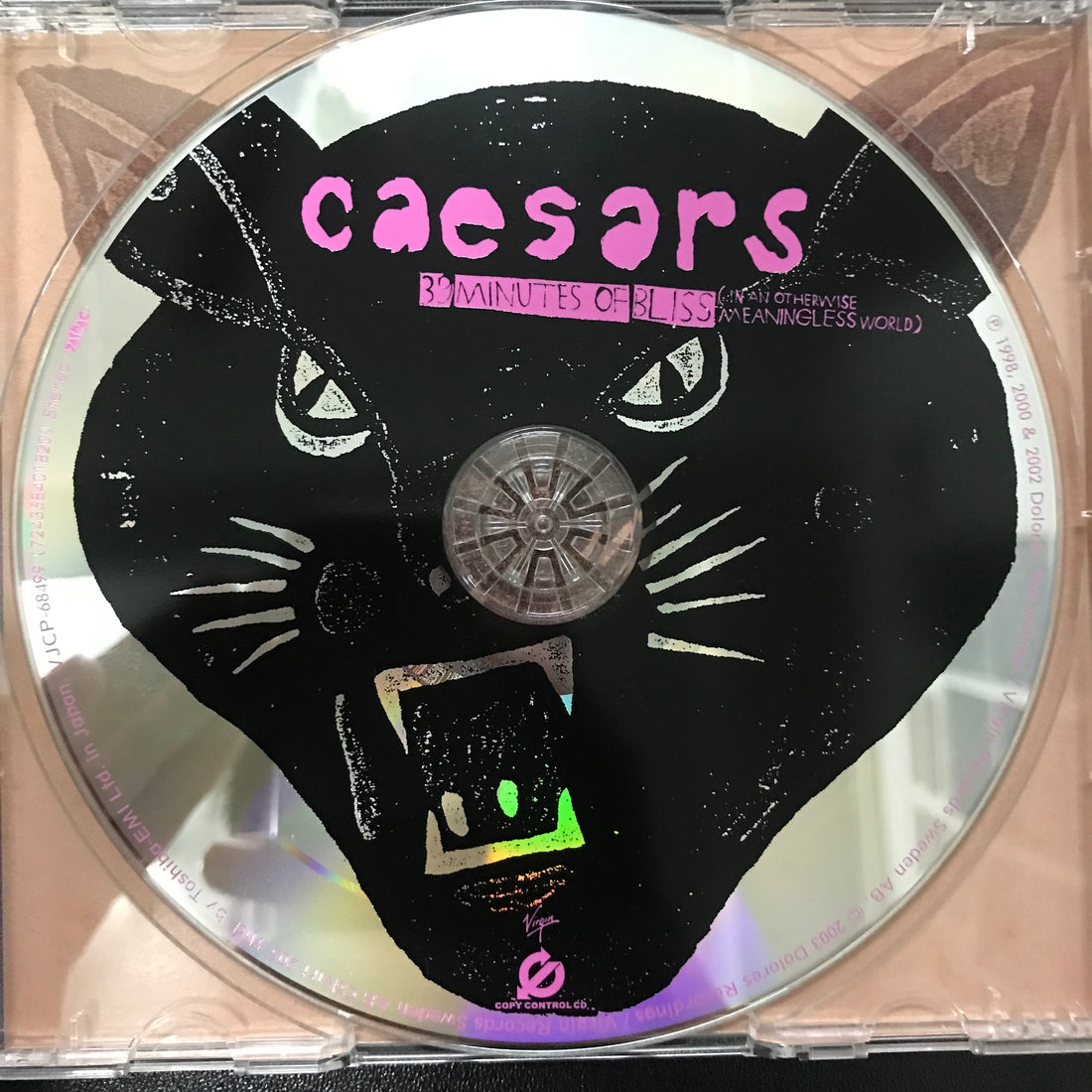 ซีดี Caesars - 39 Minutes Of Bliss In An Otherwise Meaningless World CD VG+
