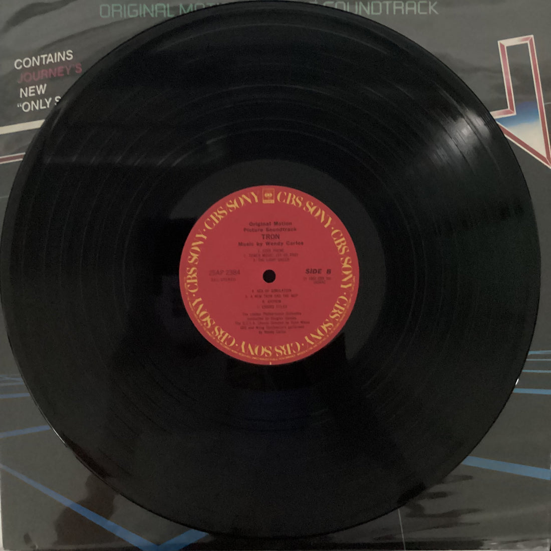 แผ่นเสียง Wendy Carlos = Wendy Carlos - Tron - Original Motion Picture Soundtrack = トロン　オリジナル・サウンドトラック盤 Vinyl VG+