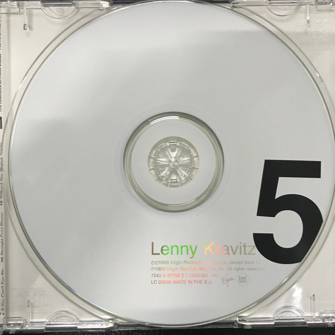 ซีดี Lenny Kravitz - 5 CD VG+