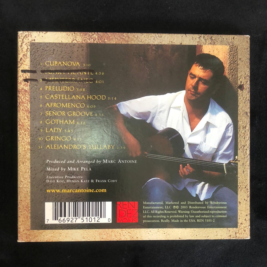 ซีดี Marc Antoine - Mediterraneo CD NM or M-