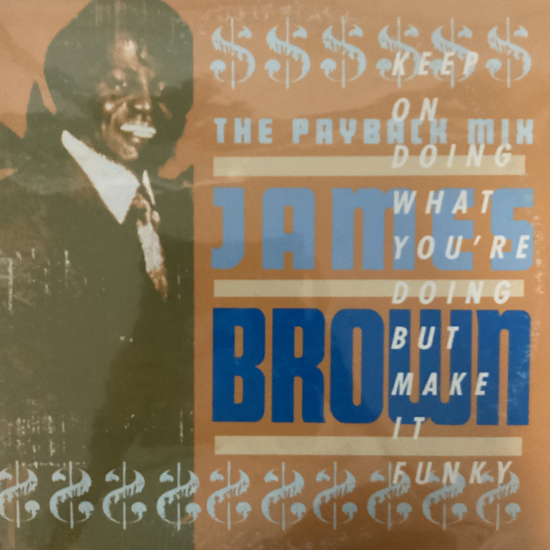 แผ่นเสียง James Brown - The Payback Mix Keep On Doing What You're Doing But Make It Funky Vinyl VG