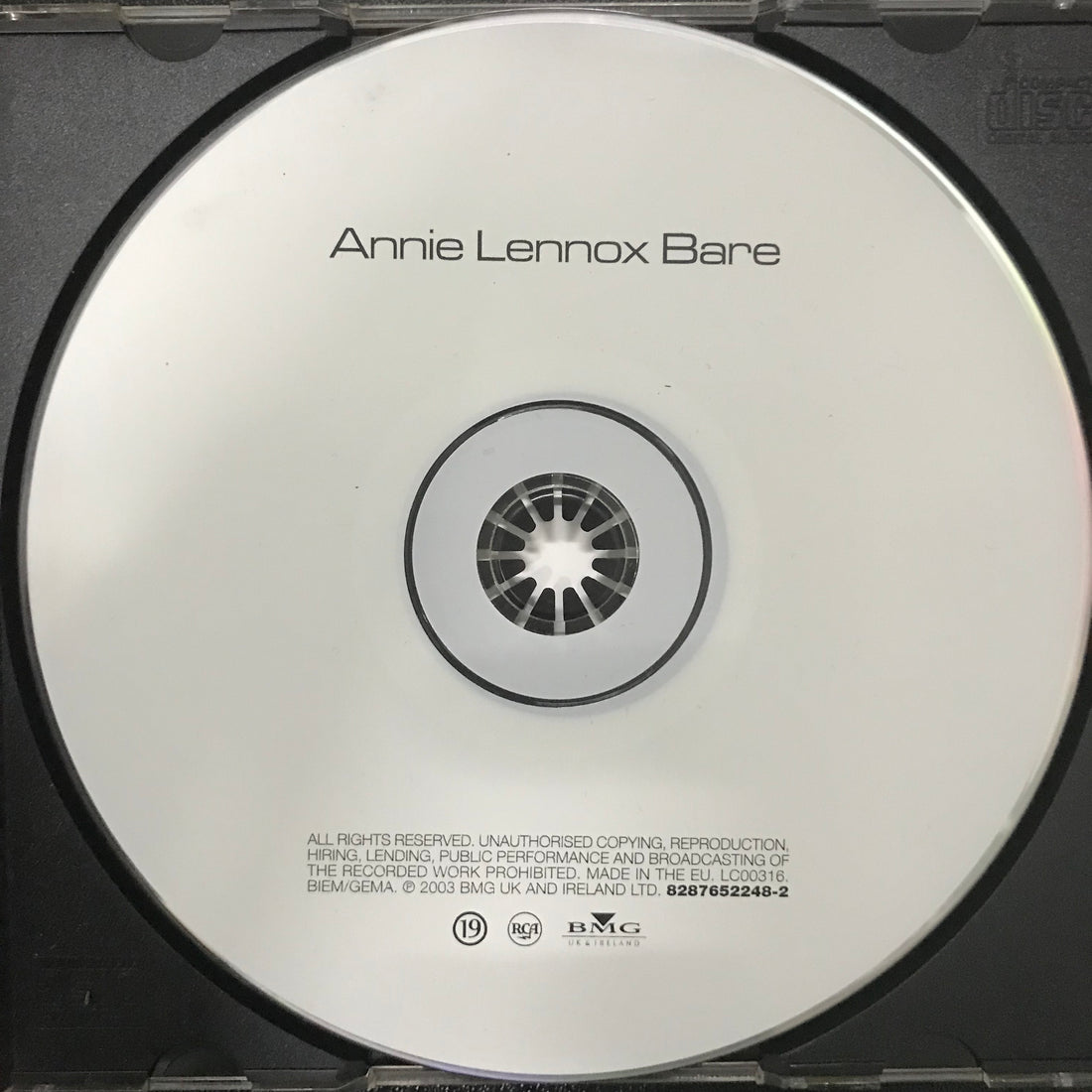 ซีดี Annie Lennox - Bare CD VG+