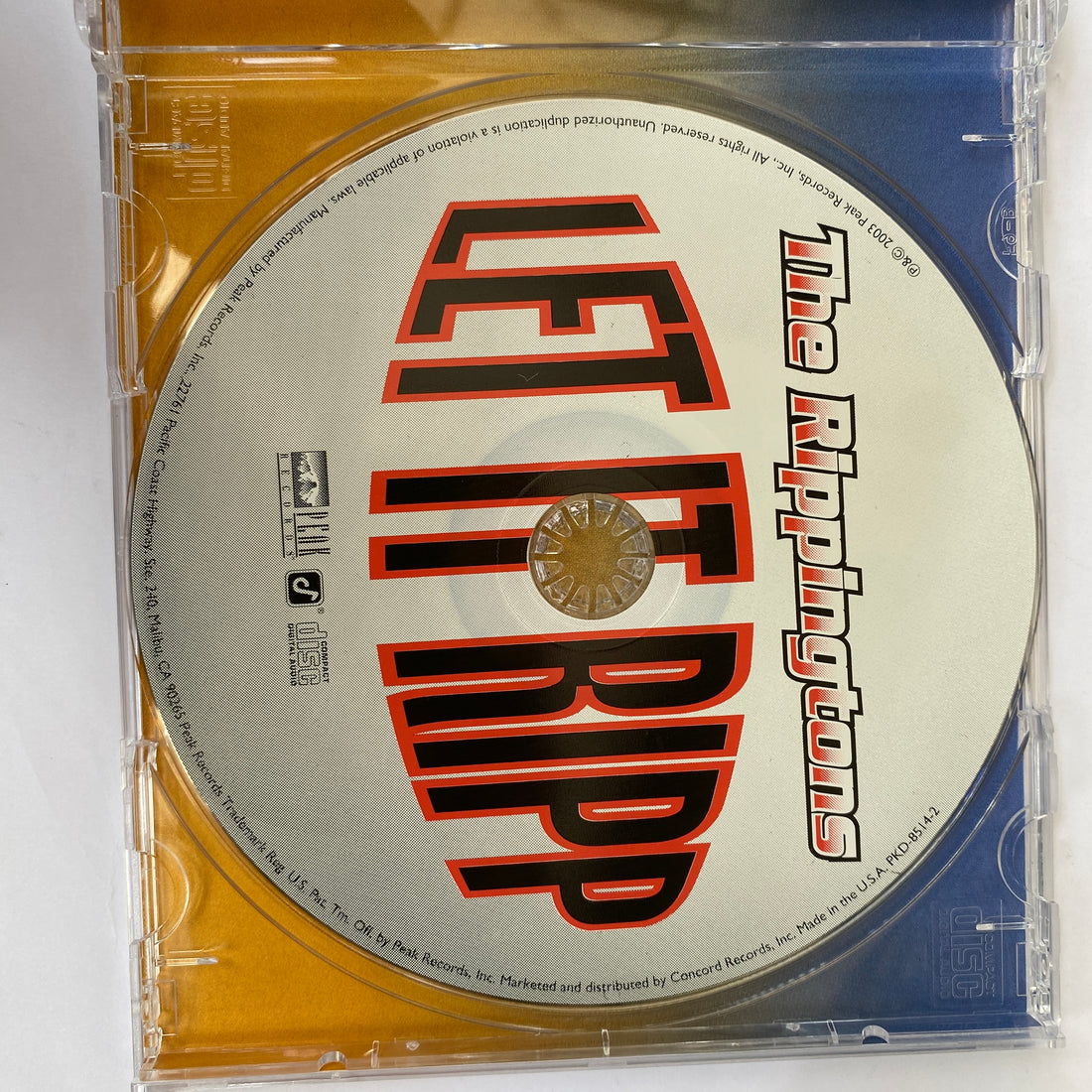 ซีดี The Rippingtons / Russ Freeman - Let It Ripp CD VG+