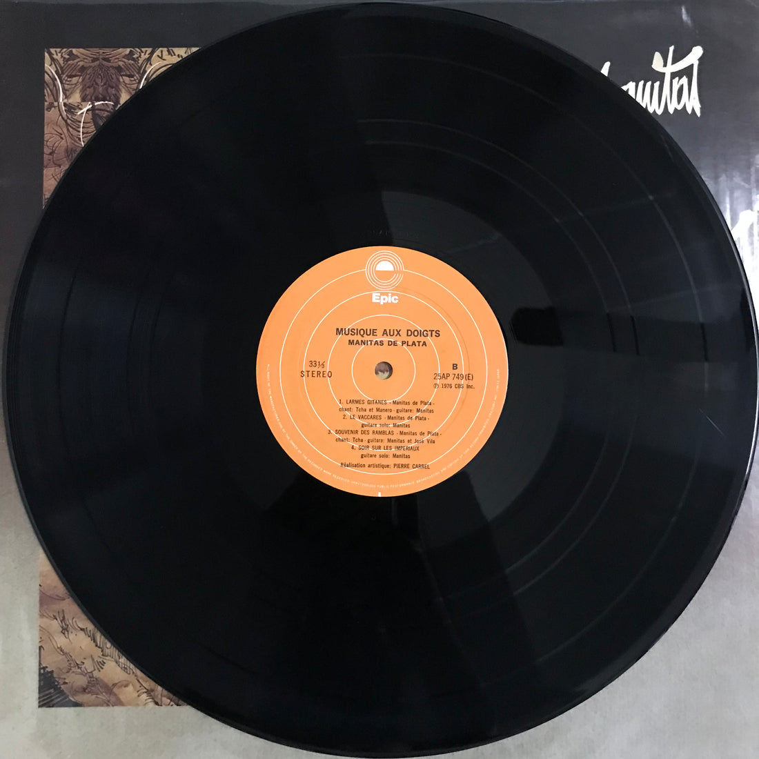 แผ่นเสียง Manitas De Plata - Musique Aux Doigts Vinyl VG+