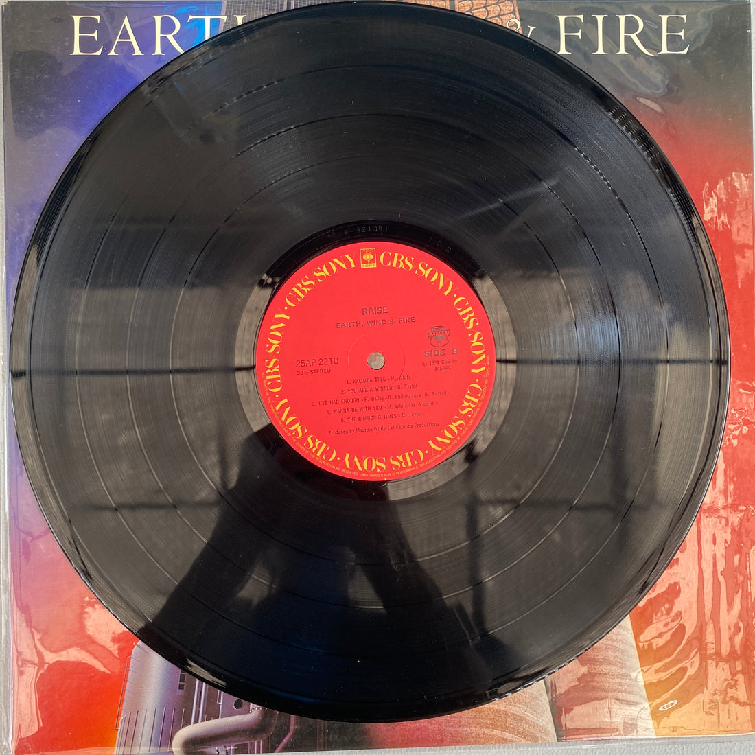 แผ่นเสียง Earth, Wind & Fire / Earth, Wind & Fire - Raise! = 天空の女神 Vinyl VG+