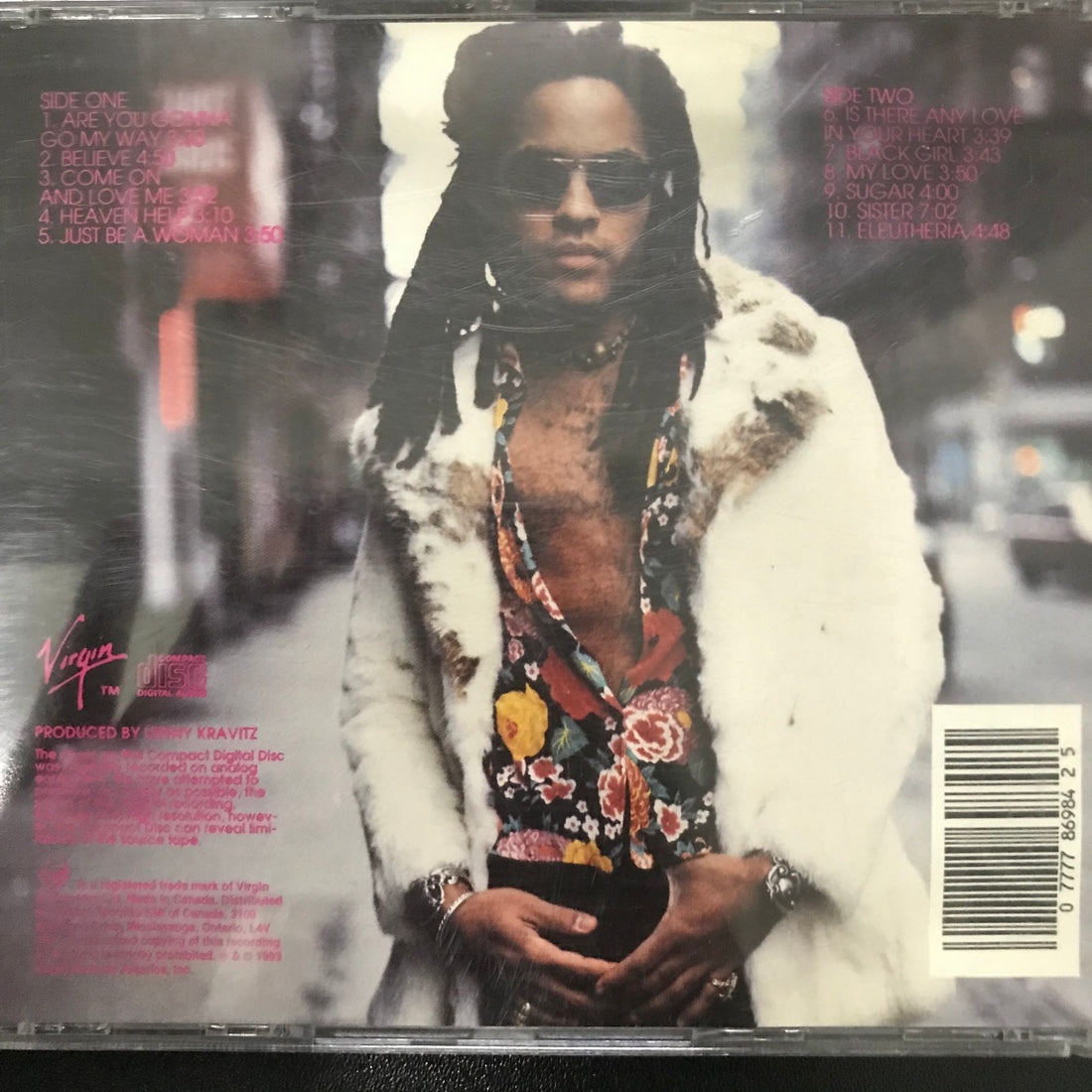 ซีดี Lenny Kravitz - Are You Gonna Go My Way CD VG+