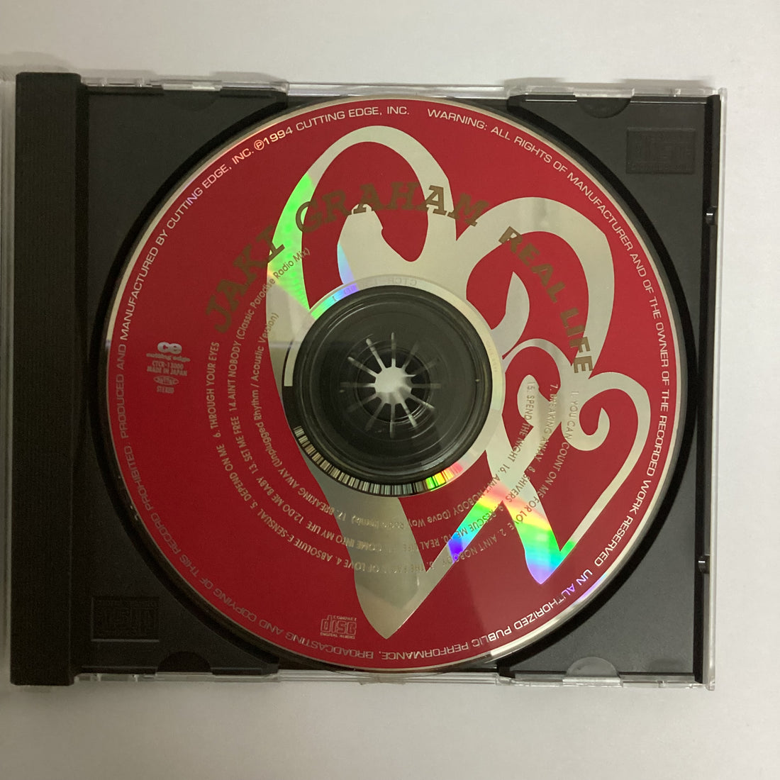 ซีดี Jaki Graham - Real Life CD VG+