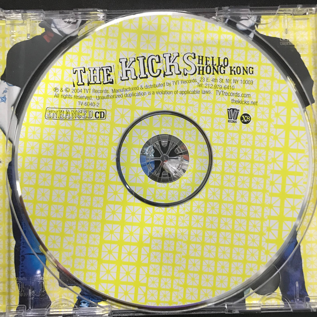 ซีดี The Kicks - Hello Hong Kong CD VG+