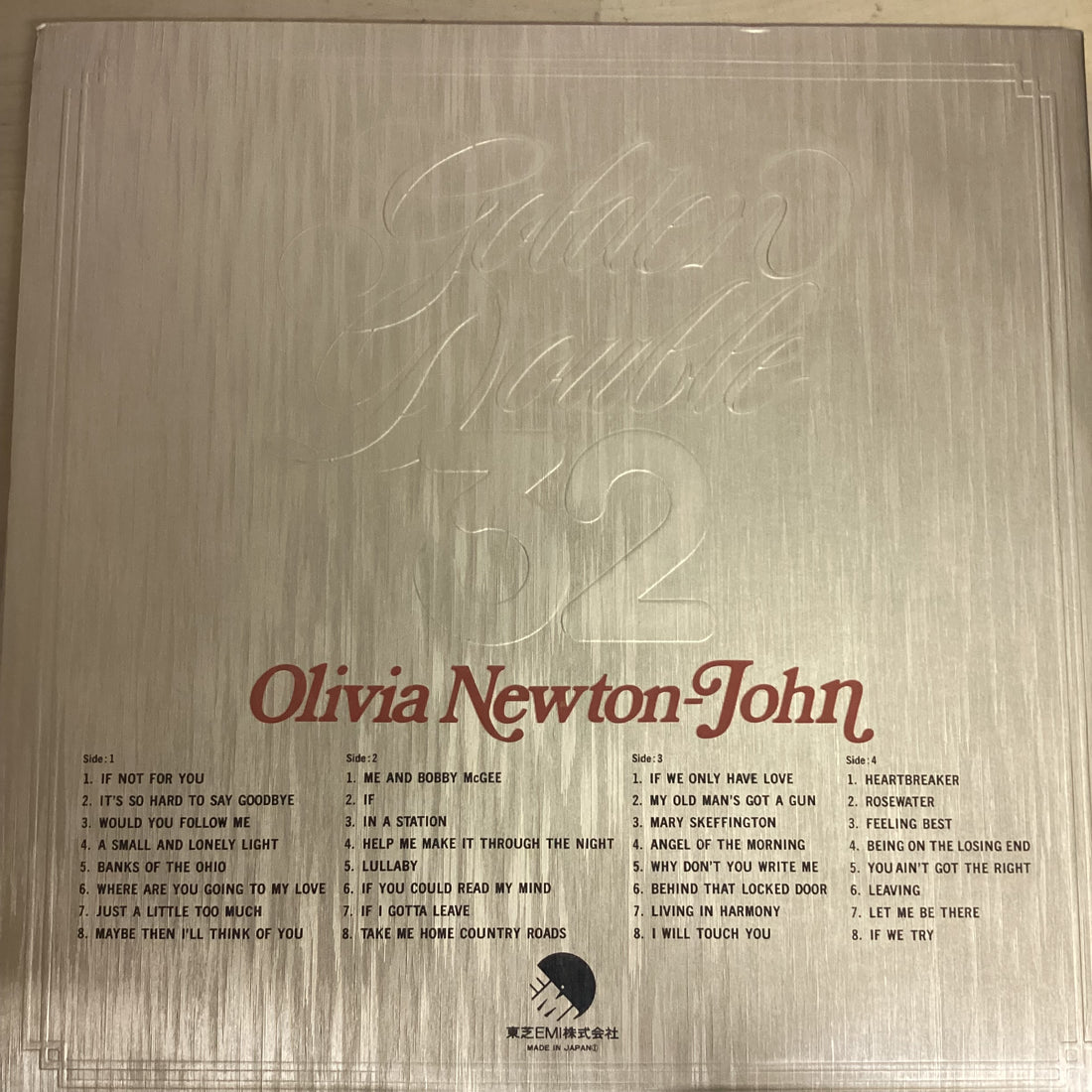 แผ่นเสียง Olivia Newton-John - Crystal Lady Vinyl VG+ 2LPs