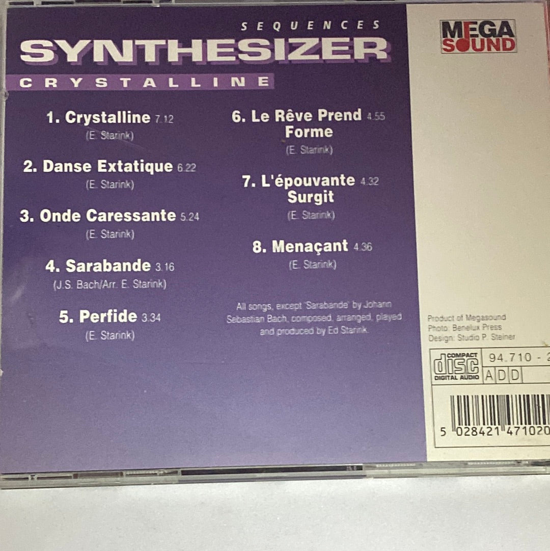 ซีดี Andromeda Project - Sequences Synthesizer - Crystalline CD VG+