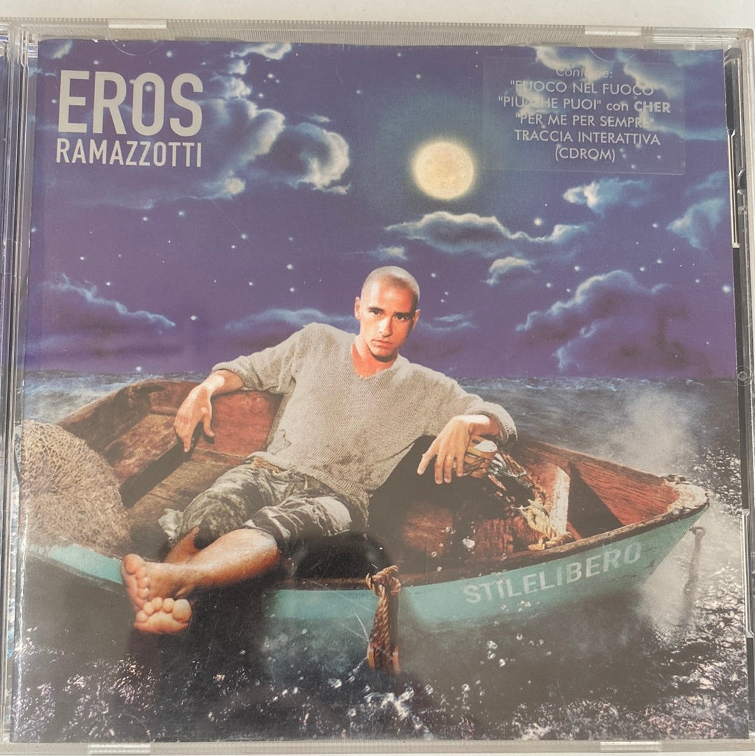 ซีดี Eros Ramazzotti - Stilelibero (CD) (VG)