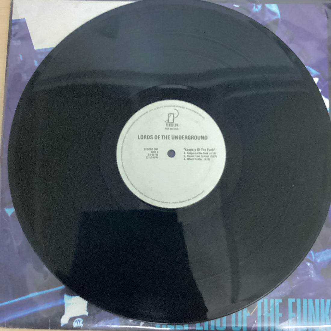 แผ่นเสียง Lords Of The Underground - Keepers Of The Funk Vinyl VG 3LPs