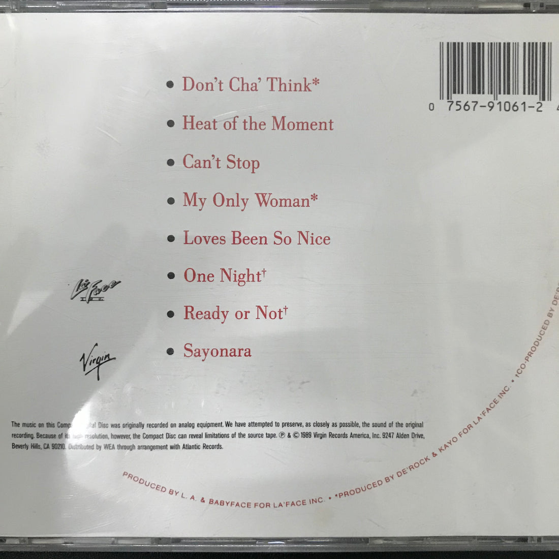 ซีดี After 7 - After 7 CD VG+