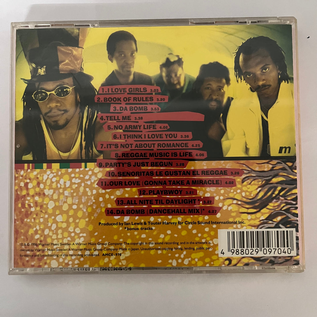 ซีดี Inner Circle - Da Bomb CD NM