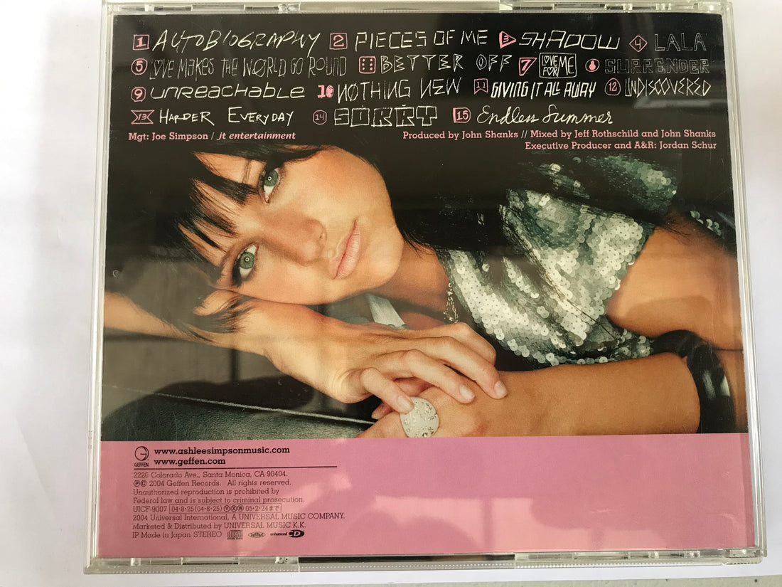 ซีดี Ashlee Simpson - Autobiography CD VG+