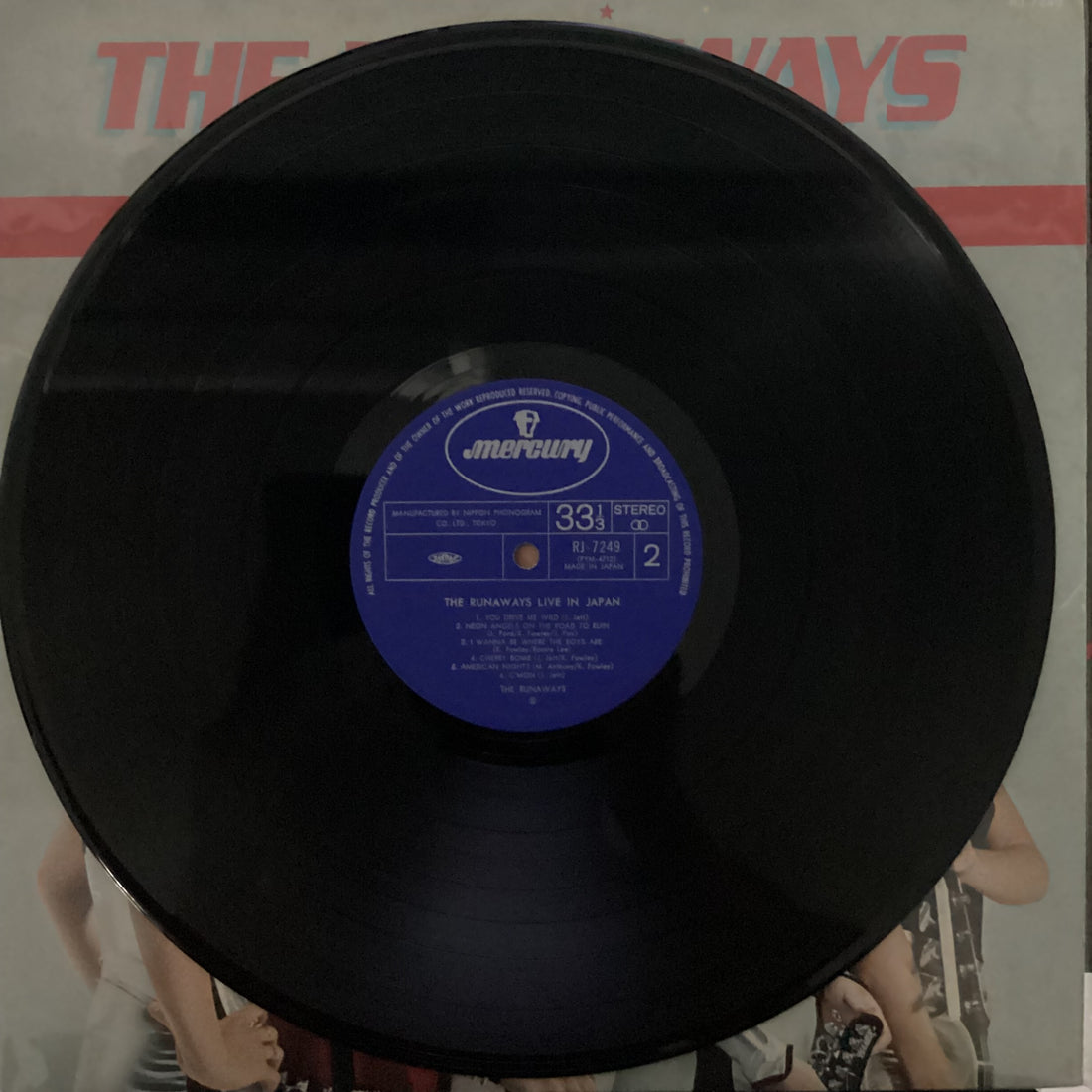 แผ่นเสียง The Runaways - Live In Japan Vinyl VG+