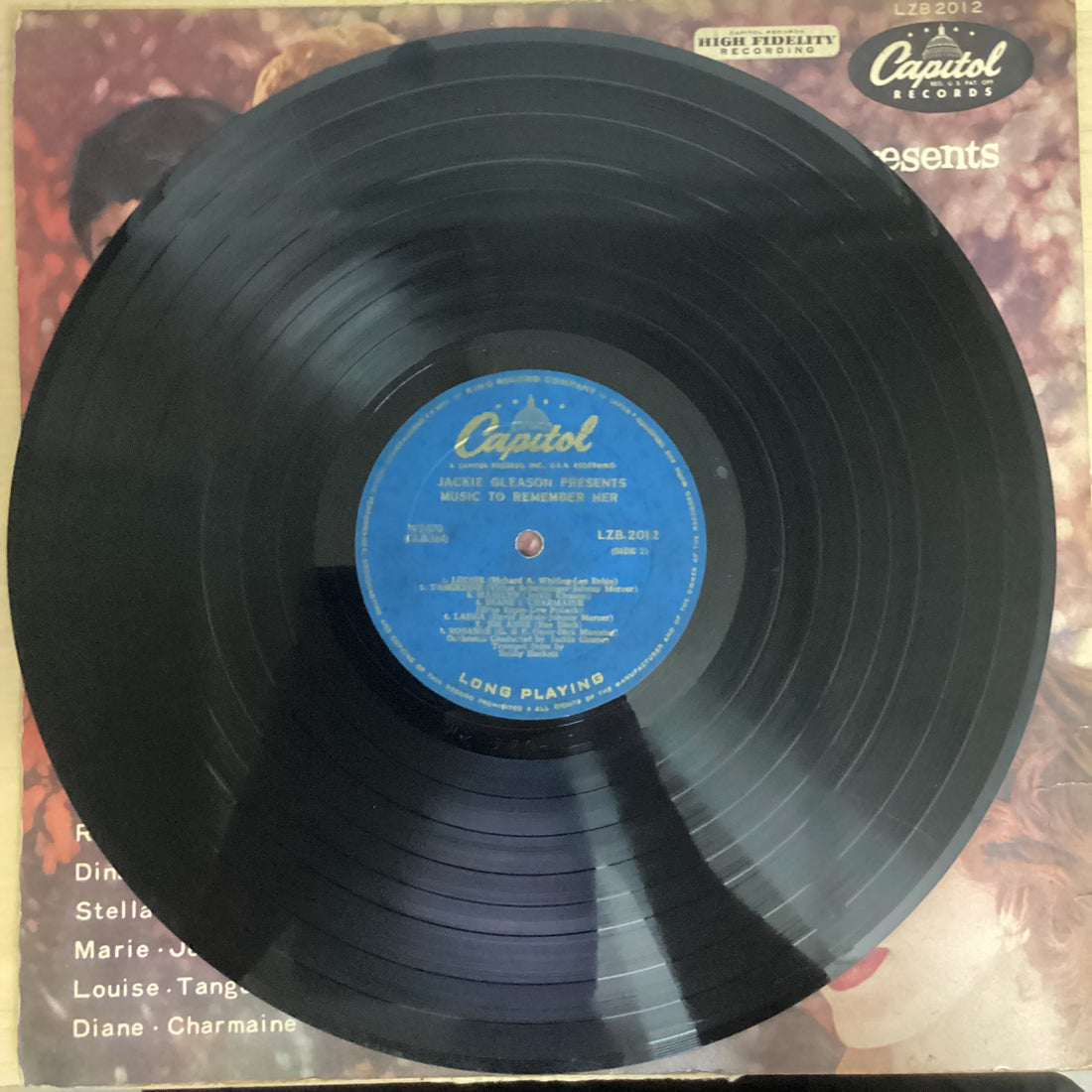 แผ่นเสียง Jackie Gleason - Jackie Gleason Presents Music To Remember Her Vinyl VG