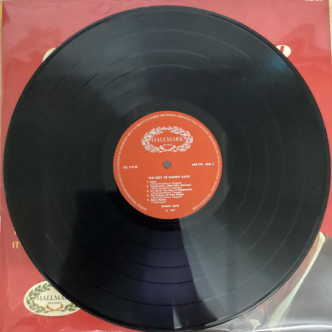 แผ่นเสียง Danny Kaye - The Best Of Danny Kaye Vinyl VG+