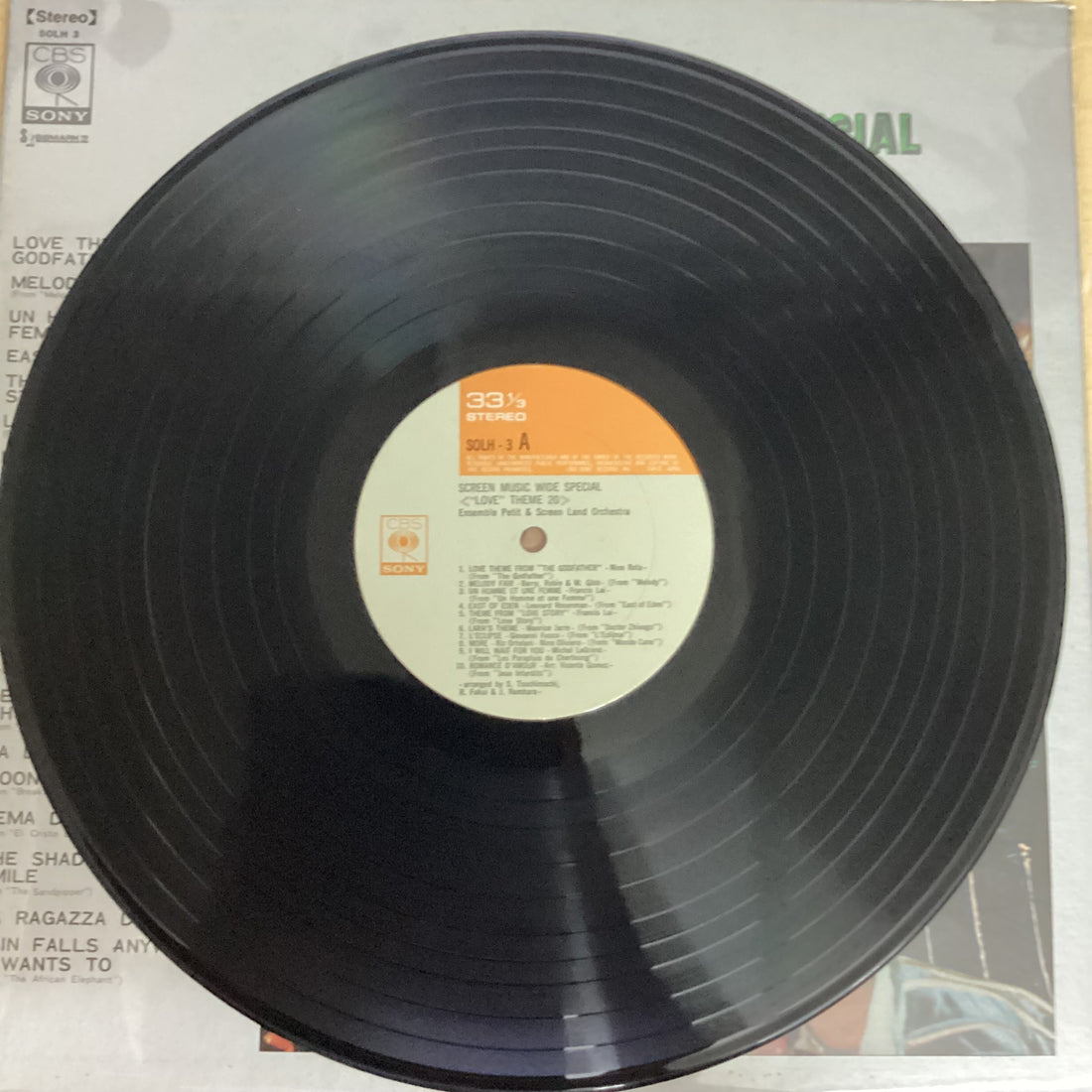 แผ่นเสียง Ensemble Petit & Screenland Orchestra - Screen Music Wide Special. "Love" Theme 20 Vinyl VG+