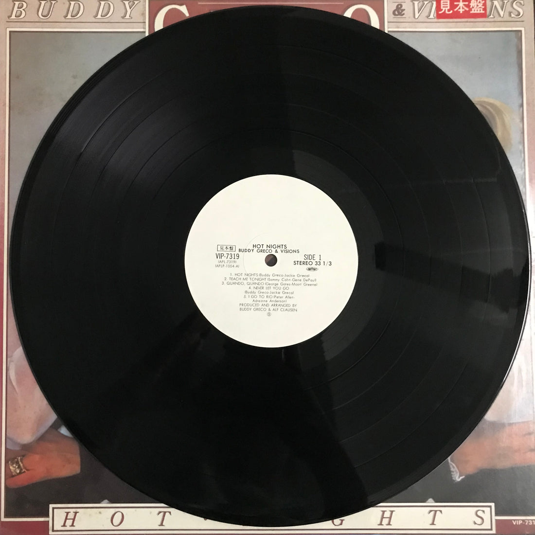 แผ่นเสียง Buddy Greco / Visions - Hot Nights Vinyl VG+