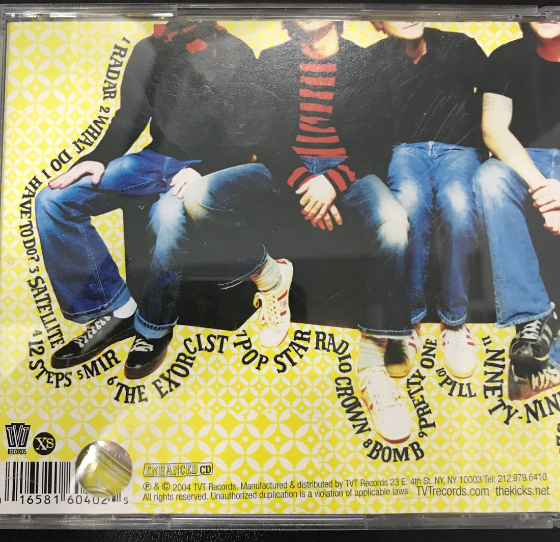 ซีดี The Kicks - Hello Hong Kong CD VG+