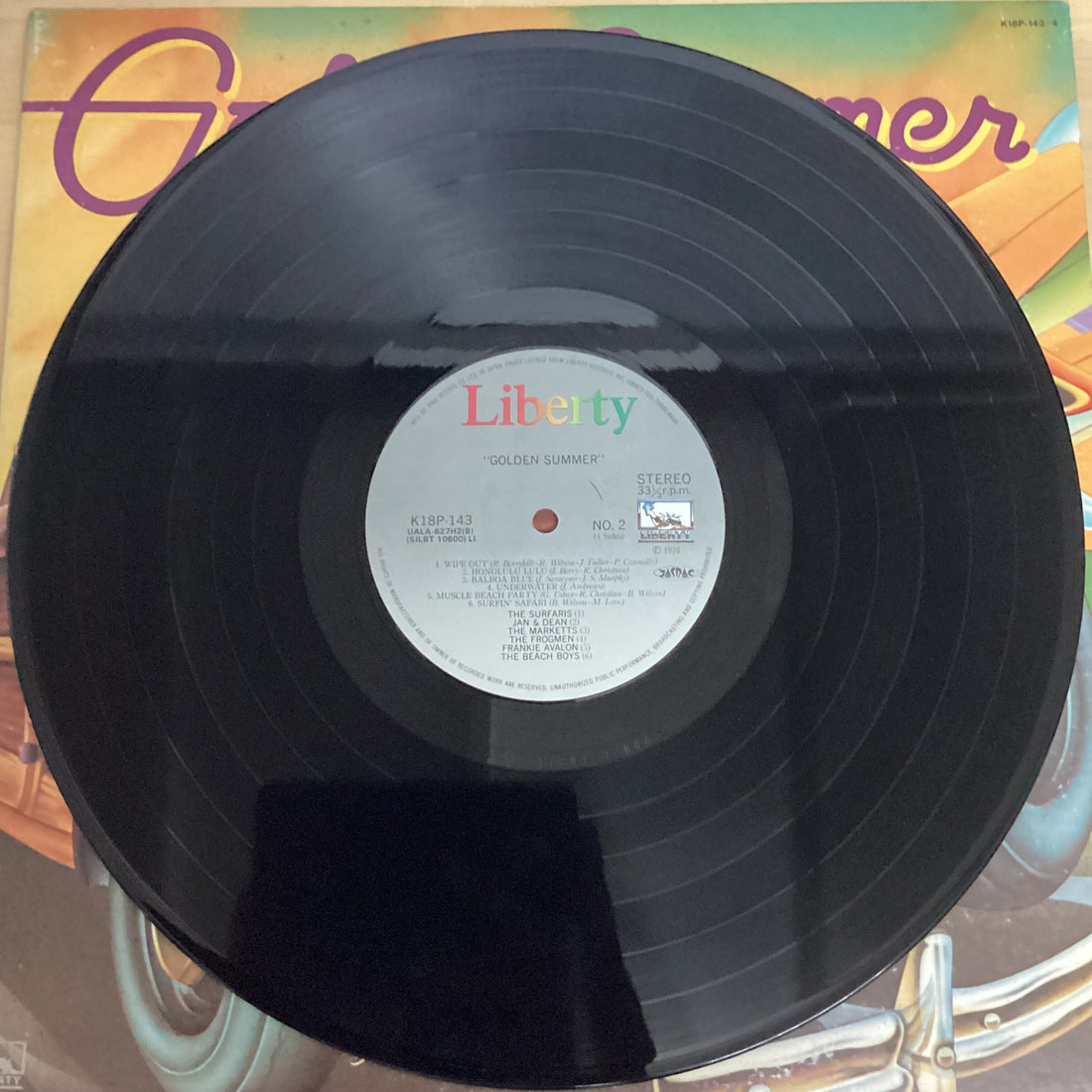 แผ่นเสียง Various - Golden Summer Vinyl VG+ 2LPs