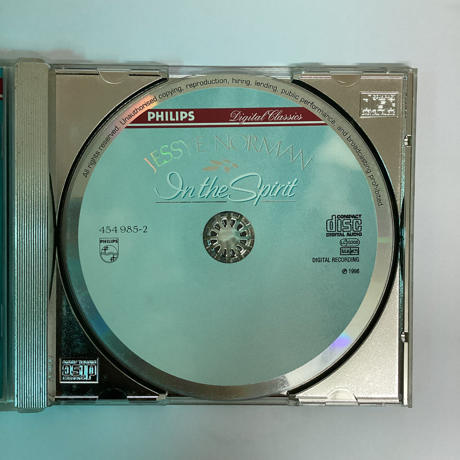 ซีดี Jessye Norman - In The Spirit - Sacred Music For Christmas CD VG+