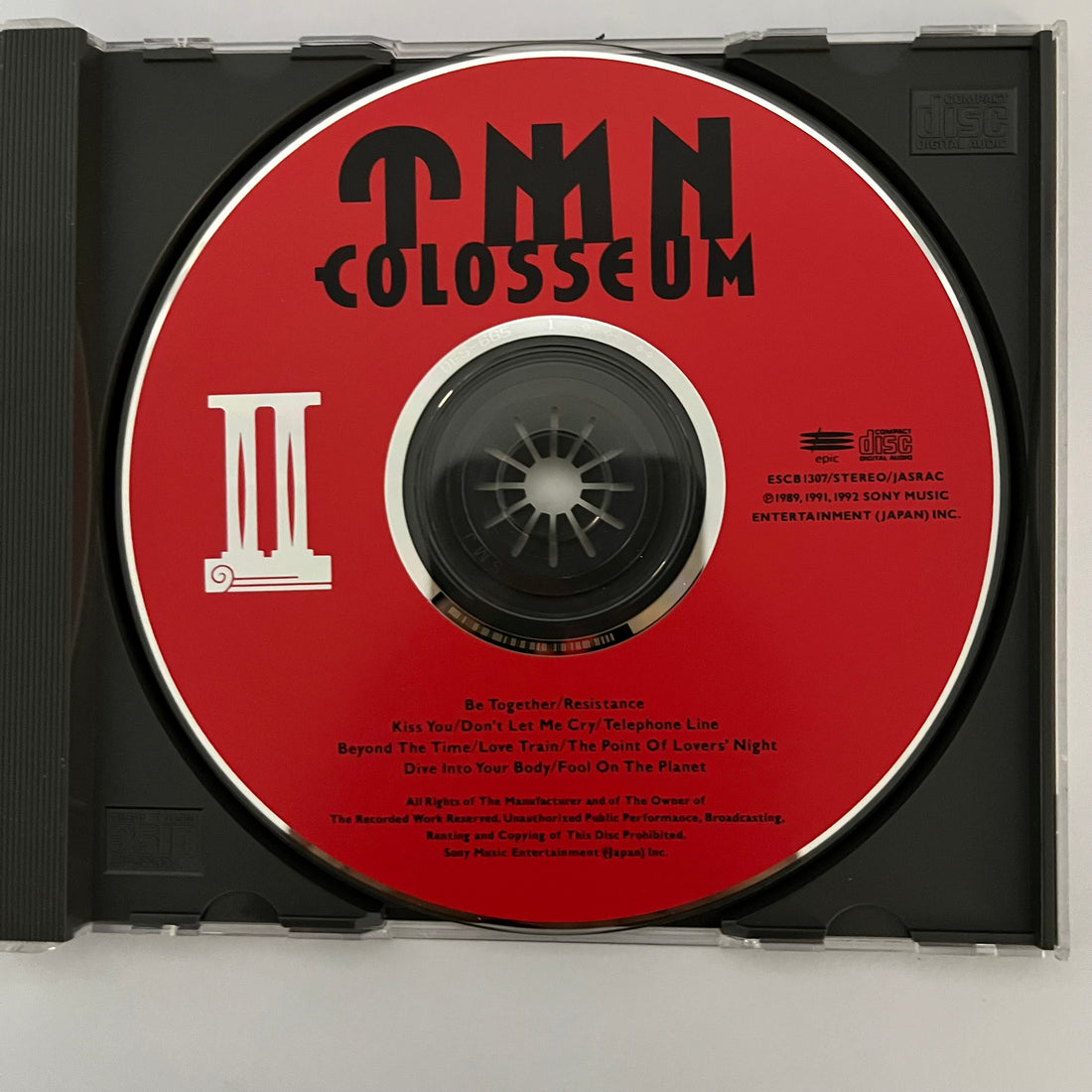 ซีดี TM Network - Colosseum II CD NM or M-