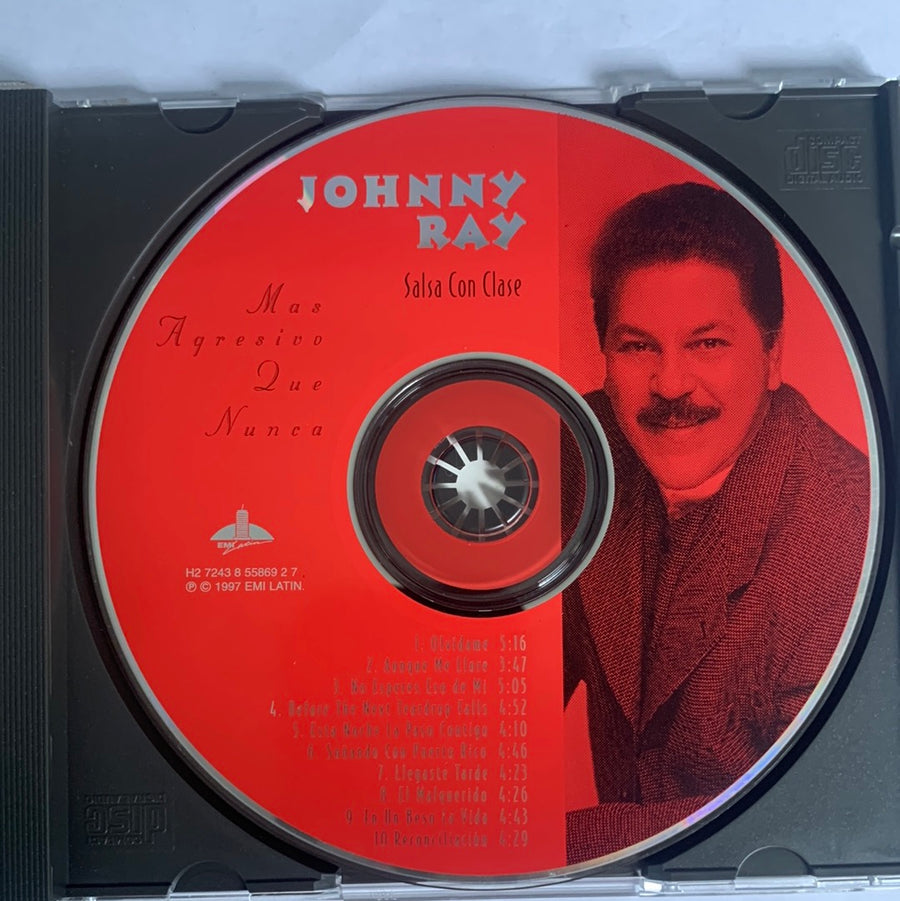 ซีดี Johnny Ray, Salsa Con Clase - Más Agresivo Que Nunca CD VG+