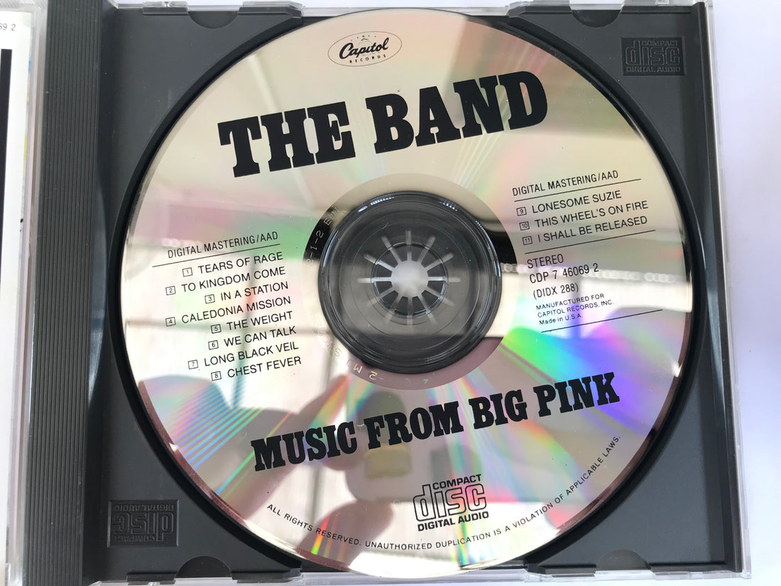 ซีดี The Band - Music From Big Pink CD VG+