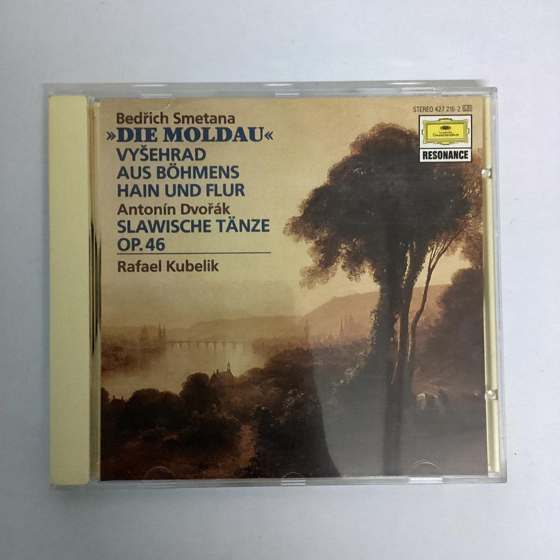 ซีดี Bedřich Smetana, Antonín Dvořák - Rafael Kubelik - The Moldau Vltava / Vyšehrad / From Bohemia's Woods And Fields / Slavonic Dances Op. 46 CD VG+