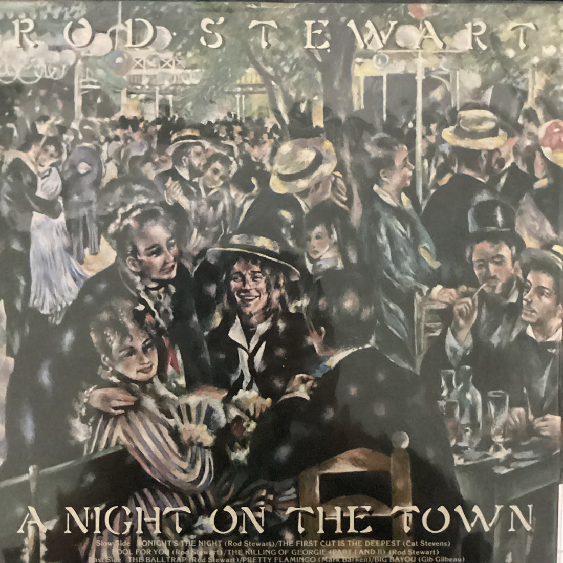 แผ่นเสียง Rod Stewart - A Night On The Town Vinyl VG+