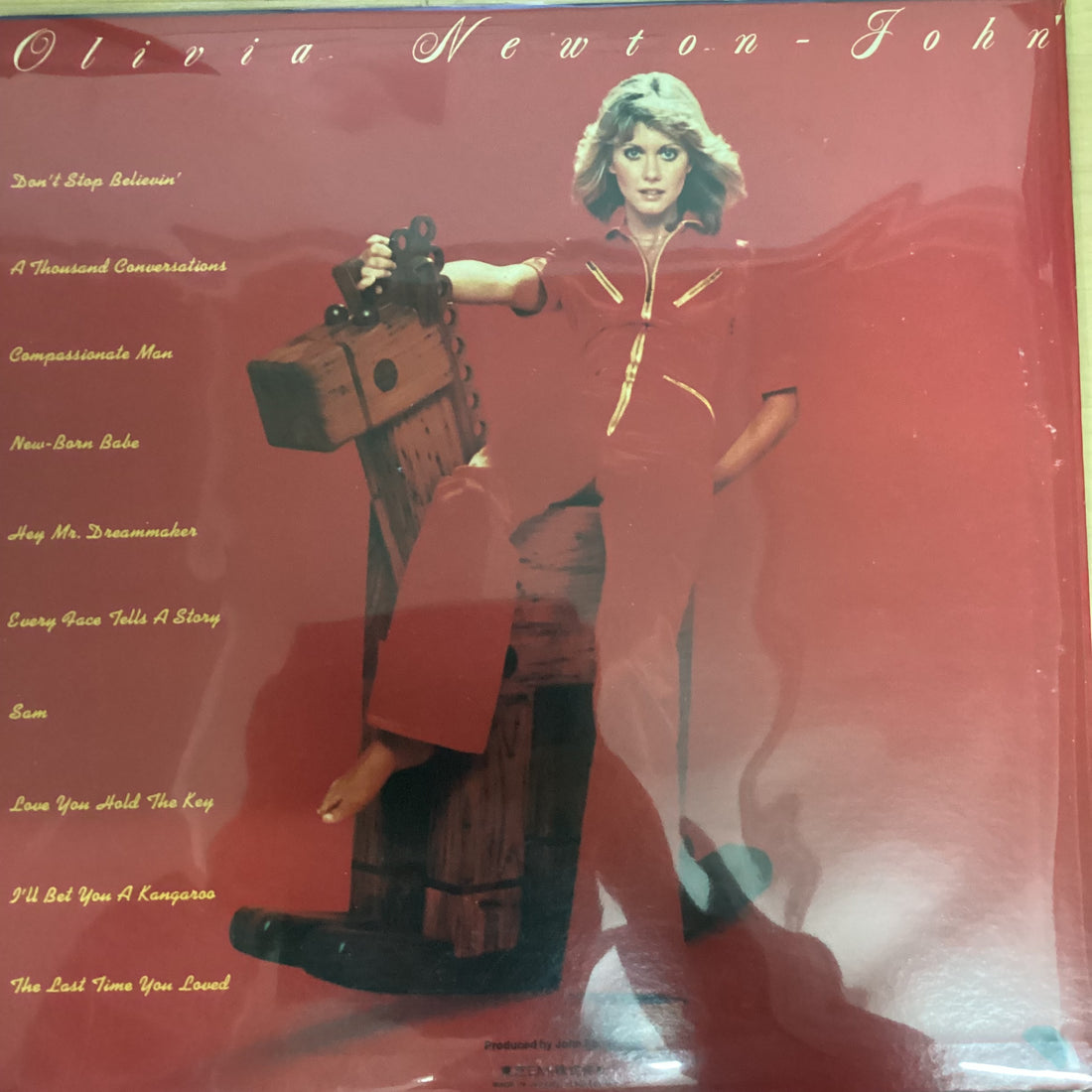 แผ่นเสียง Olivia Newton-John - Don't Stop Believin' Vinyl VG+