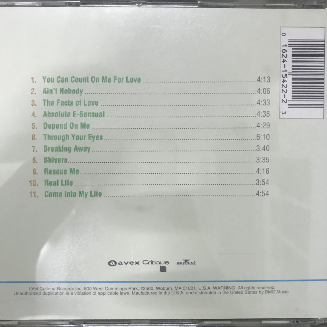 ซีดี Jaki Graham - Real Life CD VG+