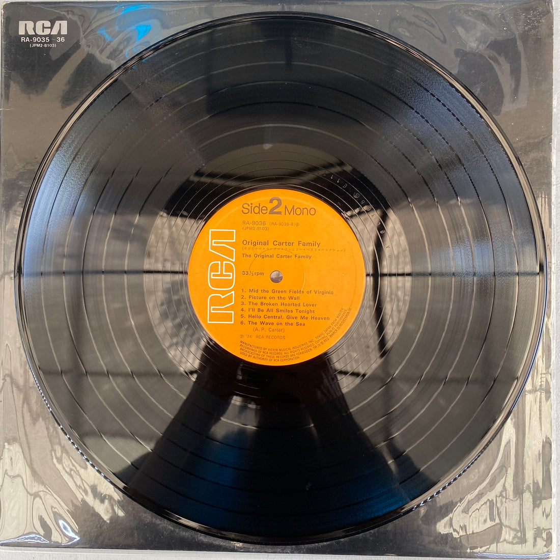 แผ่นเสียง The Carter Family - Best Collection 2LP Vinyl VG+