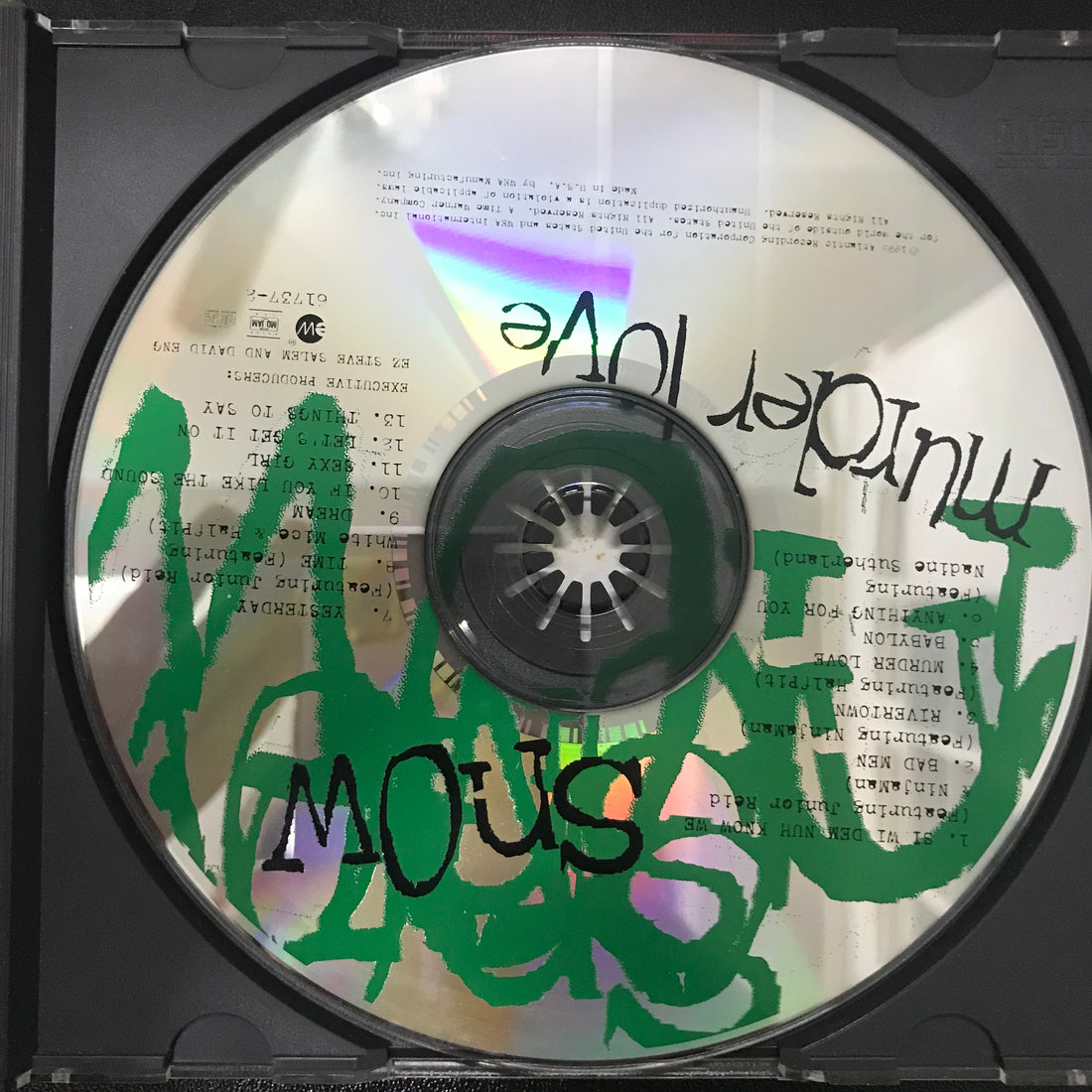 ซีดี Snow - Murder Love CD VG+