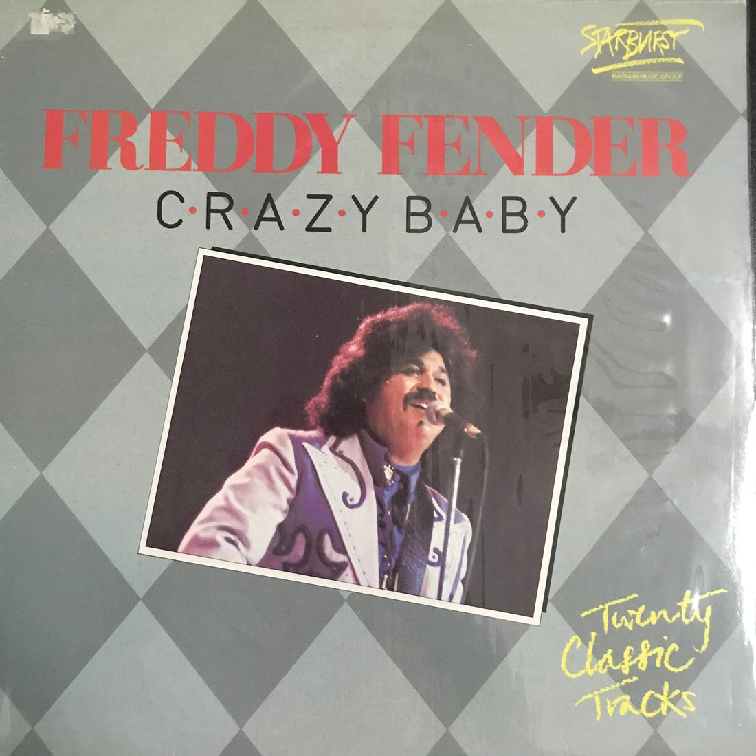 แผ่นเสียง Freddy Fender - Crazy Baby - Twenty Classic Tracks Vinyl VG+