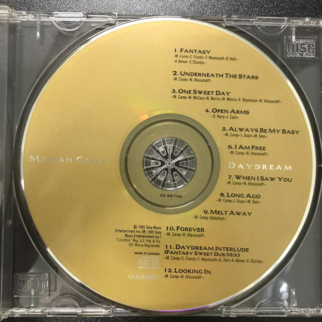 ซีดี Mariah Carey - Daydream CD VG+