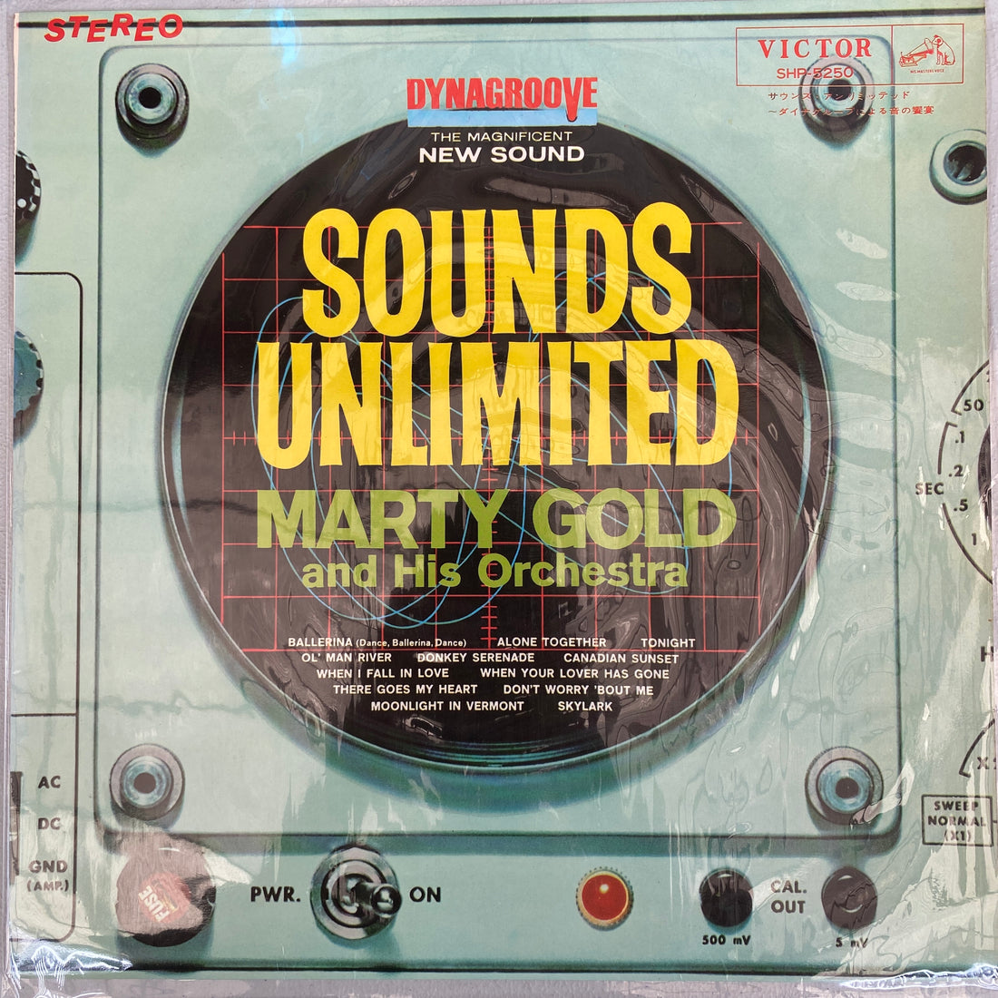แผ่นเสียง Marty Gold And His Orchestra - Sounds Unlimited = サウンズ・アンリミッテッド Vinyl VG+