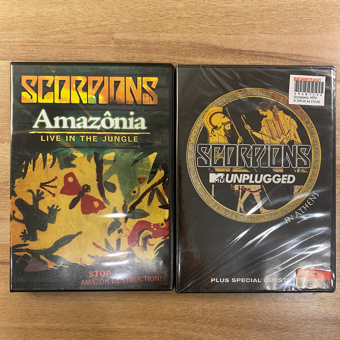 Scorpions - Live DVD VG+ 6 DVDs